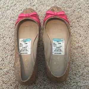 Kate Spade Cork Flats